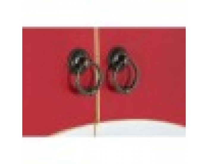 Шкаф DKD Home Decor 85,5 x 50,5 x 186,2 cm Ела Червен Дървен MDF