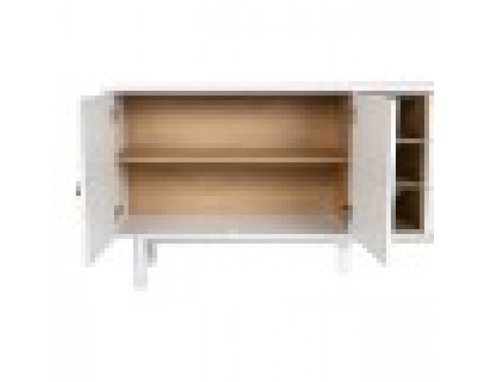 Бюфет Home ESPRIT Бял Естествен 180 x 40 x 75 cm
