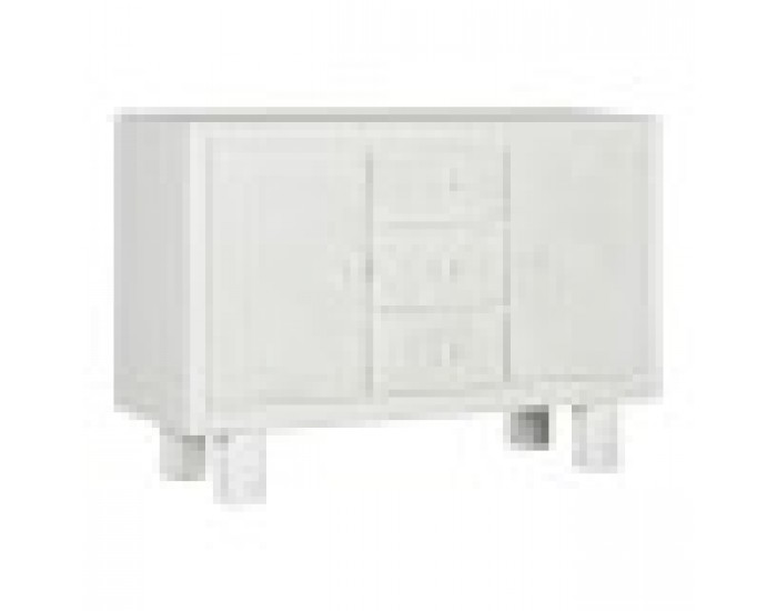 Бюфет Home ESPRIT Бял Ела Дървен MDF 120 x 38 x 80 cm