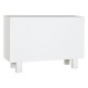 Бюфет Home ESPRIT Бял Ела Дървен MDF 120 x 38 x 80 cm