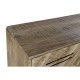 Скрин DKD Home Decor, Черен, Метал, Дърво манго, 140 x 40 x 93 cm