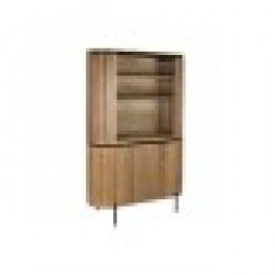 Бюфет Home ESPRIT Естествен 110 x 39 x 172 cm - Corpuri, vitrine, biblioteci modulare