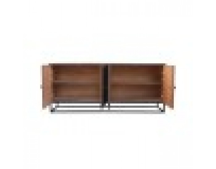 Бюфет DKD Home Decor 177 x 38 x 75 cm Тъмно сив Дървен