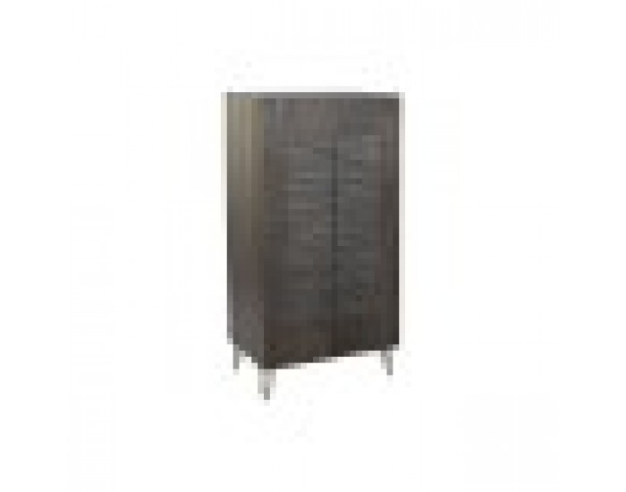Шкаф DKD Home Decor Метал Кафяв Дърво манго (70 x 45 x 142 cm)