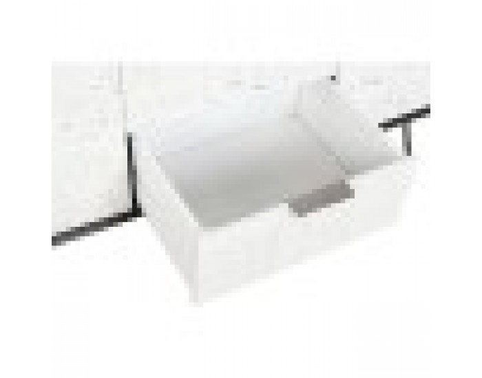 Бюфет DKD Home Decor 150 x 43 x 80 cm Бял Тъмно сив Дърво манго