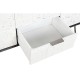 Бюфет DKD Home Decor 150 x 43 x 80 cm Бял Тъмно сив Дърво манго