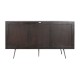 Бюфет DKD Home Decor 150 x 43 x 80 cm Бял Тъмно сив Дърво манго