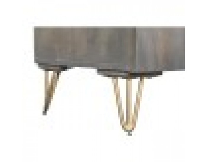 Бюфет DKD Home Decor Метал Кафяв Дърво манго (177 x 45 x 77 cm)