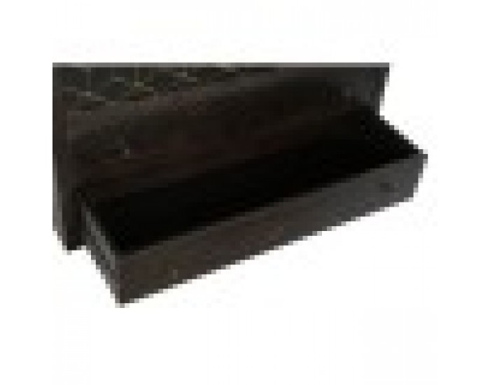 Шкаф DKD Home Decor 100 x 40 x 175 cm Черен Метал Aкациево дърво