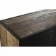 Бюфет DKD Home Decor Кафяв Черен Метал Дърво манго (160 x 40 x 90 cm)