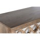 Шкаф Home ESPRIT Кафяв Черен Сребрист 90 x 38 x 170 cm