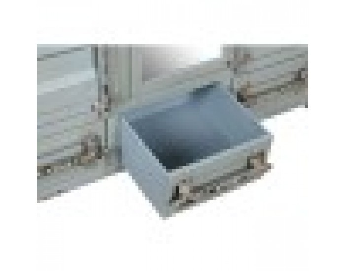Шкаф Home ESPRIT цвят тюркоаз Небесно синьо 112 x 46 x 174 cm