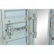 Шкаф Home ESPRIT цвят тюркоаз Небесно синьо 112 x 46 x 174 cm