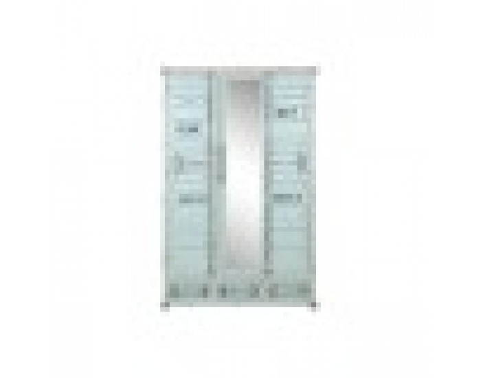 Шкаф Home ESPRIT цвят тюркоаз Небесно синьо 112 x 46 x 174 cm