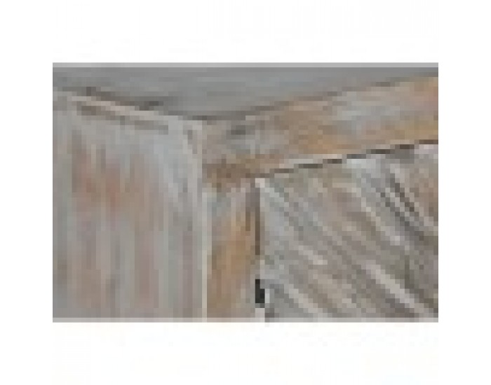 Бюфет Home ESPRIT Бял Дърво манго 180 X 40 X 96 cm