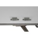 Бюфет DKD Home Decor Сив Златен Метал Бял Дърво манго (152 x 43 x 84 cm)
