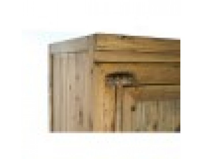 Шкаф DKD Home Decor Ела Естествен Метал (85 x 44 x 194 cm)