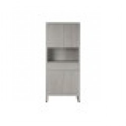 Бюфет Home ESPRIT Бял Дърво манго 82 x 45 x 195 cm - Corpuri, vitrine, biblioteci modulare