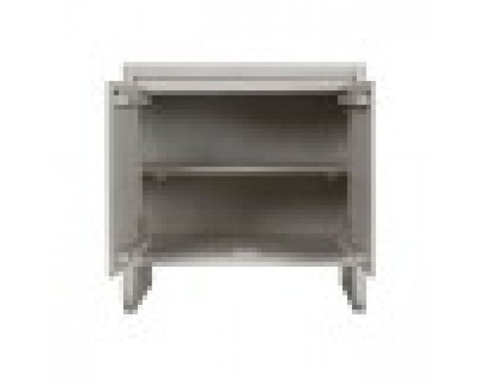 Бюфет Home ESPRIT Бял Дърво манго 82 x 45 x 195 cm