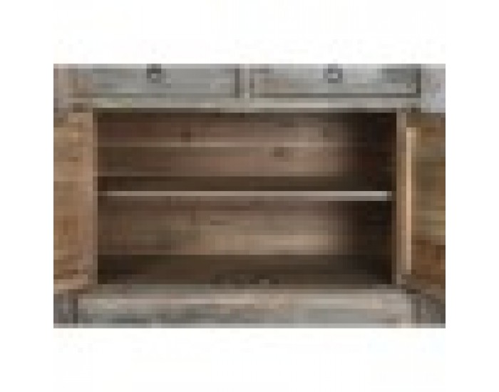 Бюфет Home ESPRIT Кафяв Естествен 200 x 48 x 90 cm