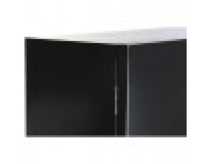 Шкаф DKD Home Decor Черен Метал Топола (110 x 50 x 180 cm)