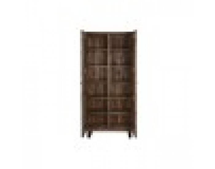 Шкаф Home ESPRIT тиково дърво Кокосови влакна 85 X 40 X 185 cm