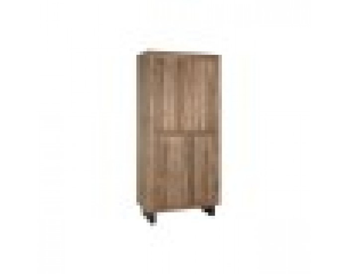 Шкаф Home ESPRIT тиково дърво Кокосови влакна 85 X 40 X 185 cm
