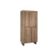 Шкаф Home ESPRIT тиково дърво Кокосови влакна 85 X 40 X 185 cm