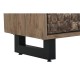Шкаф Home ESPRIT тиково дърво Кокосови влакна 85 X 40 X 185 cm