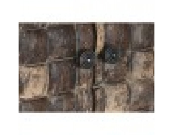 Шкаф Home ESPRIT тиково дърво Кокосови влакна 85 X 40 X 185 cm