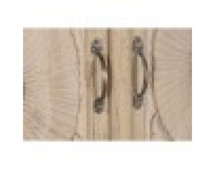 Шкаф Home ESPRIT Естествен Дърво манго 125 x 43 x 214 cm