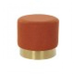 Cтепенки DKD Home Decor Златен Метал теракота 45 x 45 x 40 cm - Taburete