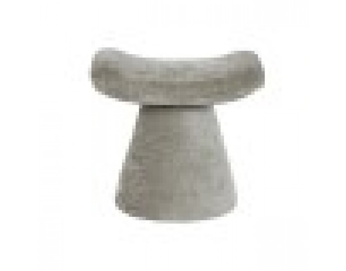 Cтепенки Home ESPRIT Сив полиестер Дървен MDF Модерен 52 x 40 x 48,5 cm