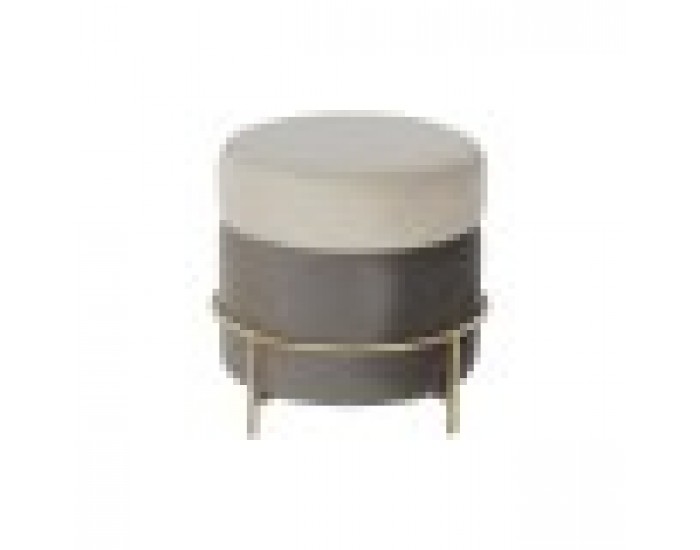 Cтепенки DKD Home Decor Кафяв Сив Златен Метал 48 x 48 x 46 cm