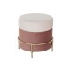 Cтепенки DKD Home Decor Розов Златен Метал Кадифе 48 x 48 x 47 cm