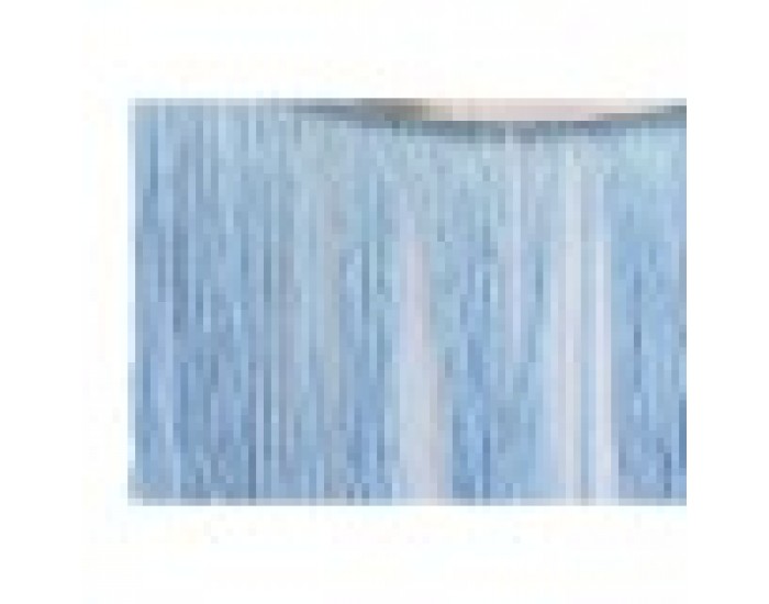 Cтепенки DKD Home Decor Сребрист Метал Небесно синьо Морско син Ресни 35 x 35 x 41 cm (2 броя)
