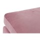 Помощна мебел DKD Home Decor Розов полиестер Модерен (55 x 55 x 30 cm)
