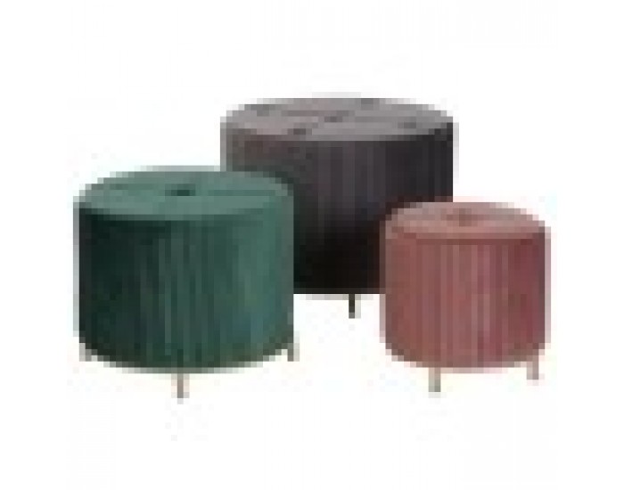 Cтепенки DKD Home Decor Кадифе 60 x 60 x 45 cm Дървен MDF