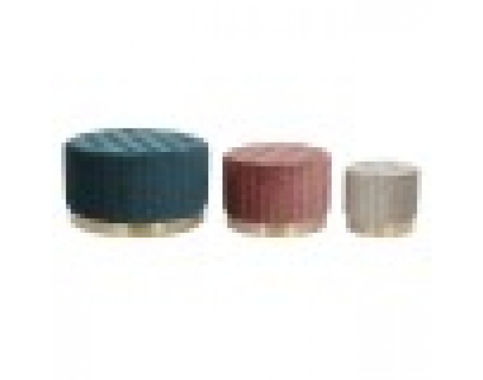 Cтепенки DKD Home Decor Зелен Сив Бургундия Златен Метал Кадифе 80 x 80 x 45 cm