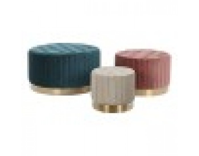 Cтепенки DKD Home Decor Зелен Сив Бургундия Златен Метал Кадифе 80 x 80 x 45 cm
