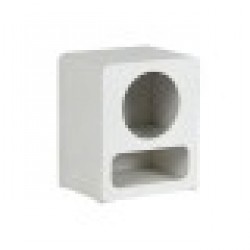 Нощно шкафче Home ESPRIT Бял Дървен MDF 40 x 30 x 48 cm - Noptiere