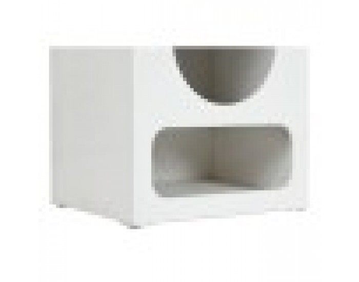 Нощно шкафче Home ESPRIT Бял Дървен MDF 40 x 30 x 48 cm