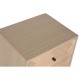 Нощно шкафче Home ESPRIT Естествен Дърво от пауловния Дървен MDF 42 x 34 x 70 cm