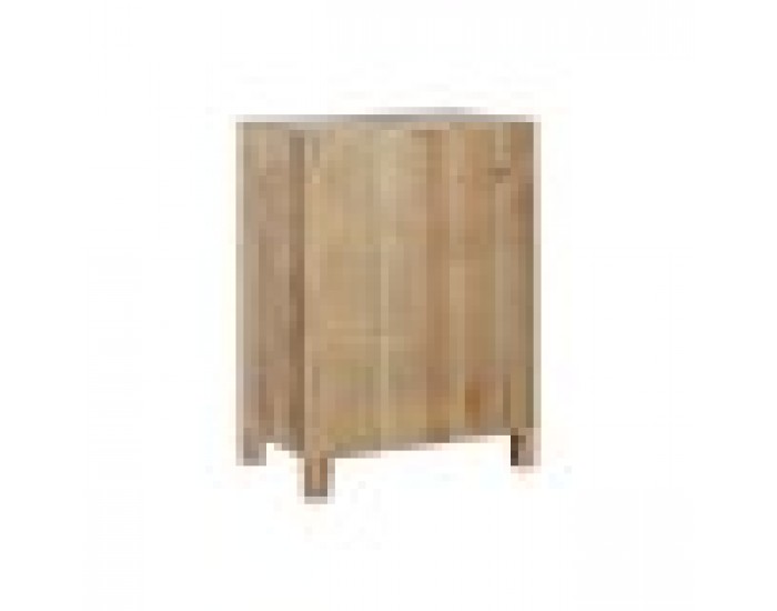 Нощно шкафче Home ESPRIT Черен Естествен Cмърч Дървен MDF 45 x 34 x 66 cm