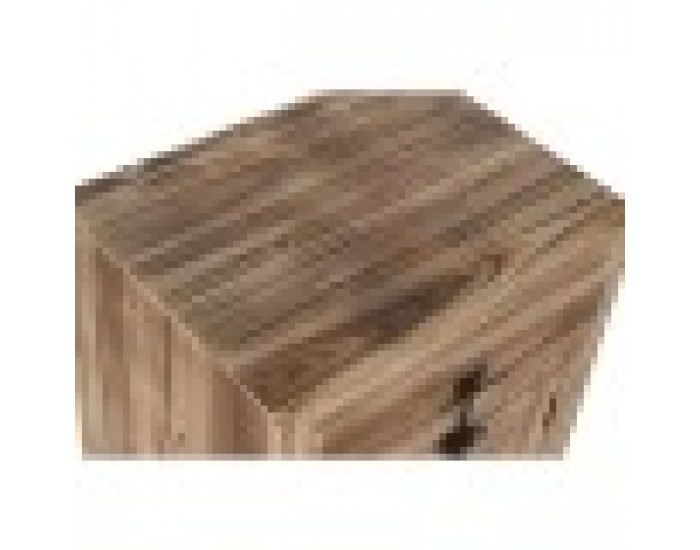 Нощно шкафче Home ESPRIT Черен Естествен Cмърч Дървен MDF 45 x 34 x 66 cm