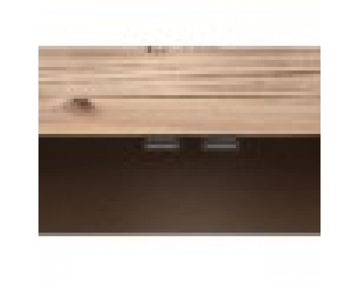 Нощно шкафче Home ESPRIT Черен Естествен Cмърч Дървен MDF 45 x 34 x 66 cm