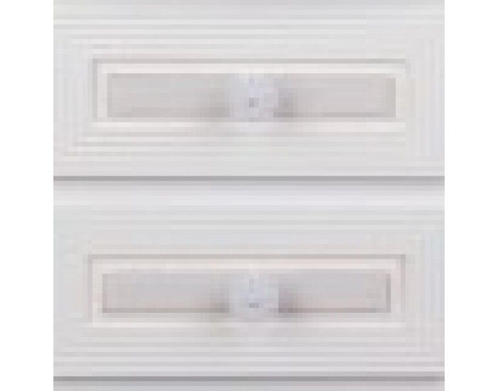 Нощно шкафче Alexandra House Living Бял 31 x 71 x 38 cm