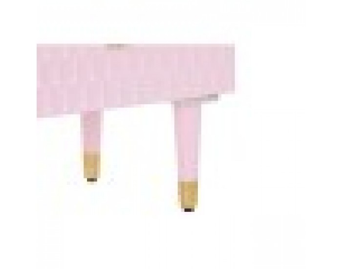 Нощно шкафче DKD Home Decor Метал Дърво манго (52 x 42 x 65 cm)