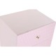Нощно шкафче DKD Home Decor Метал Дърво манго (52 x 42 x 65 cm)