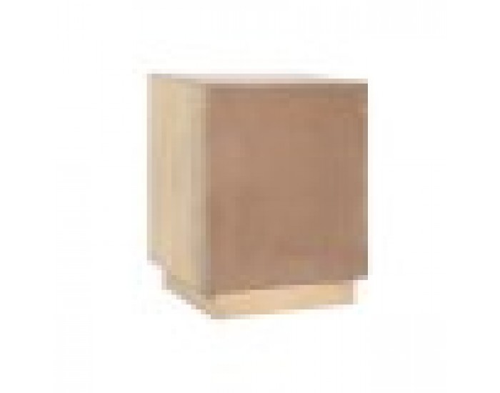 Нощно шкафче Home ESPRIT Естествен Кристал Дърво манго 45 x 35 x 57 cm